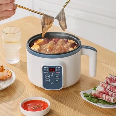 Aragaz electric de orez de 1,7 L, un singur strat dublu, 220 V, aragaz multiplu, antiaderent, oala multifunctionala mecanica inteligenta, oala de orez aburita pentru casa
