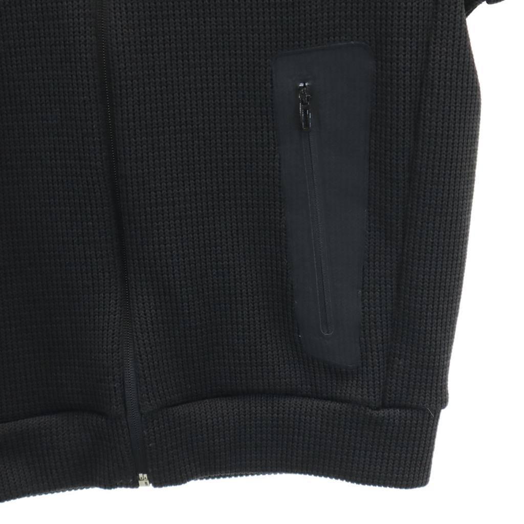 adidas Knit Bomber Jacket M black Men's Used