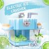 220~240V 3L Electric Ice Crusher Ice Blender Machine Ice Shaver Hand Ice Maker Crusher Snow Cones Machine