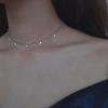 925 Sterling Silver Zircon Pendant Necklace Necklace Women Fashion Jewelry