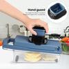 8 in 1 Multifunctional Vegetable Slicer Cutter Shredders Slicer With Basket Fruit Potato Onion Mincer Chopper Carrot Grater