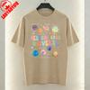 Autism Acceptance Women TShirt Neurodiverse Universe Print Tops Trendy Casual Cotton Tee Casual Style Kawaii Clothes Ropa Mujer