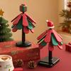 Christmas Tree Silicone Trivet Heat Resistant Pot Holder for Hot Pans Non-Slip Foldable Mat for Kitchen Dining Decor
