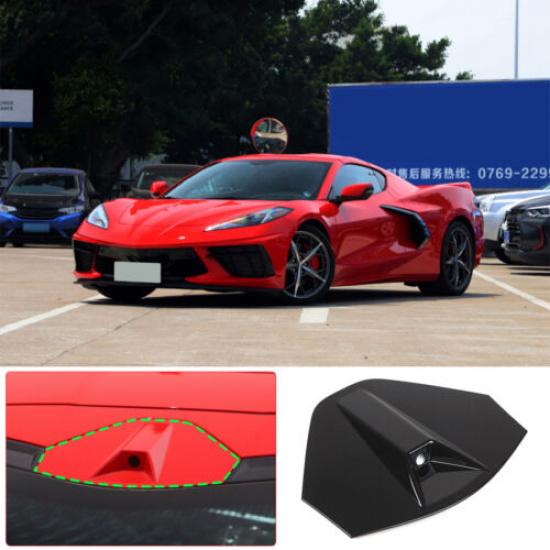 Глянцевая Черная ABS Накладка на Крышу Автомобиля для Заднего Вида Камеры для Corvette C8 -25