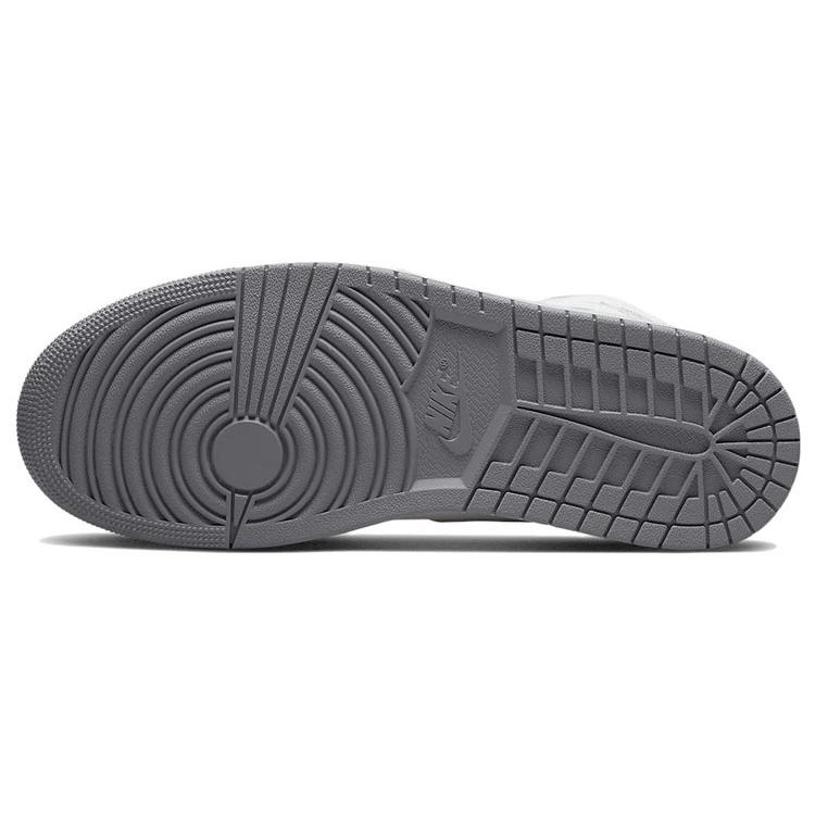 Ny JORDAN Air JORDAN 1 Mid Nøytral Grå 554724-135