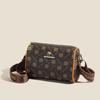 Four-leaf Clover 2025 Autumn and Winter Shoulder Bag Middle-aged Mother Bag Wide Shoulder Strap Crossbody Pillow Bag New Women's Bag
