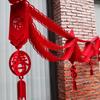 Chinese New Year Lunar Year Banner Spring Festival Garland Wall Hanging Hollow Pennant  Party Decor