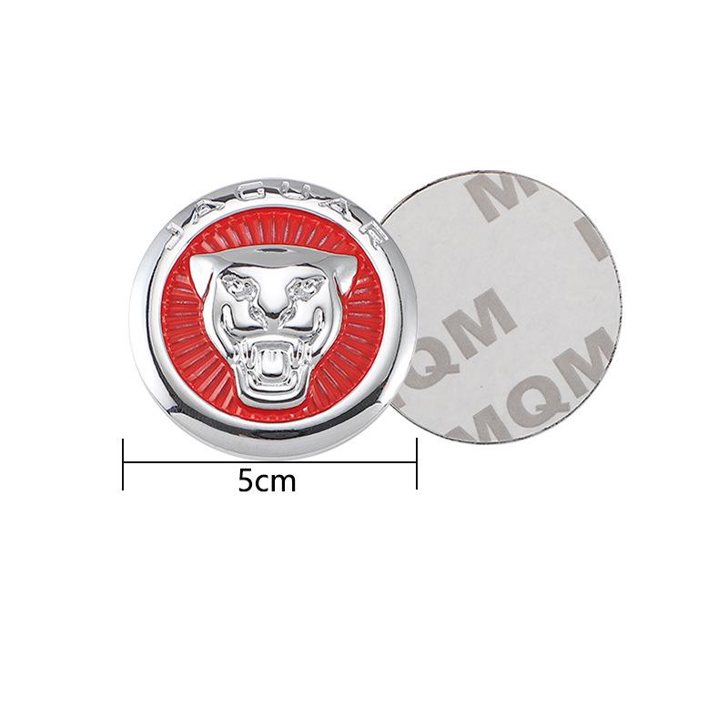 Naklejki na Dźwignię Zmiany Biegów Jaguar do XF, XFL, XE, XJL, XJ Modyfikacja Wnętrza - Pokrywa Gałki Konsoli Środkowej