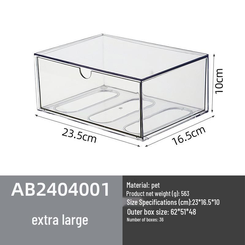 Grenzüberschreitende Sonnenbrillen Acryl Aufbewahrungsbox: Mehrschichtiges Desktop-Schubladen-Ausstellungsregal Staubdichtes Regal