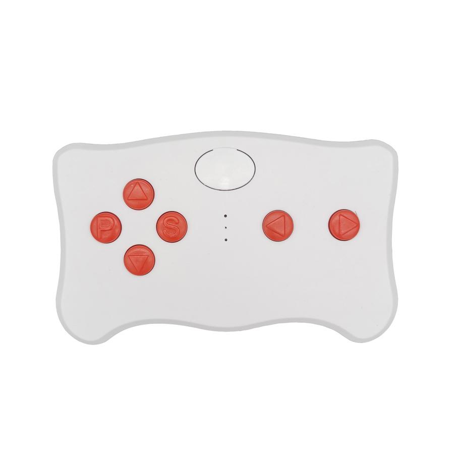 Wellye Children s electric toy car bluetooth remote control, controller with smooth start function 2.4G bluetooth transmitter FCC RC white