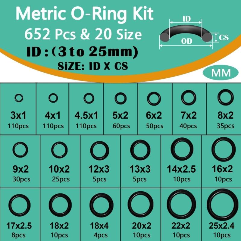 Plumbing and Faucet Washers Assortment Kits Outside Garden Faucet Splitter Gasket for Assorted Spigot Water Hose