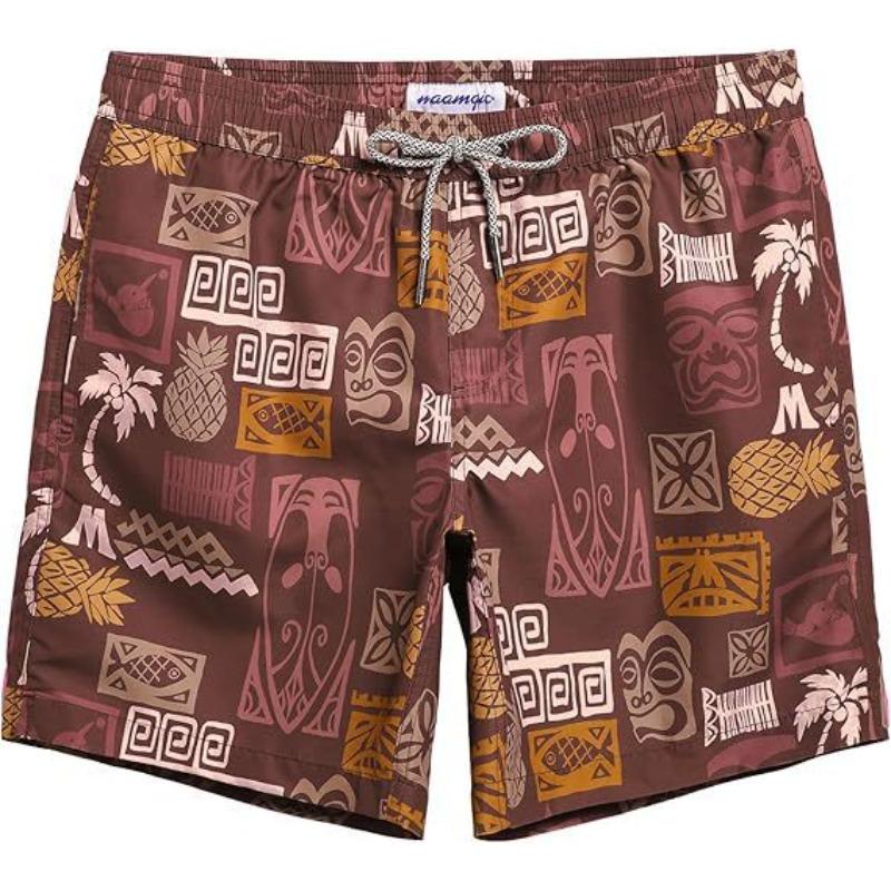 New Independence Day D Printed Casual Breathable Men's Beach Pants Breathable and Comfortable