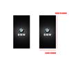 2 Pezzi Emblema Auto Adesivo Montante Centrale Decalcomanie Decorative Portiera Auto Per BMW M F10 F07 E90 E60 F30 E89 E85 E91 E92 X1 X3 X4 X5 X6