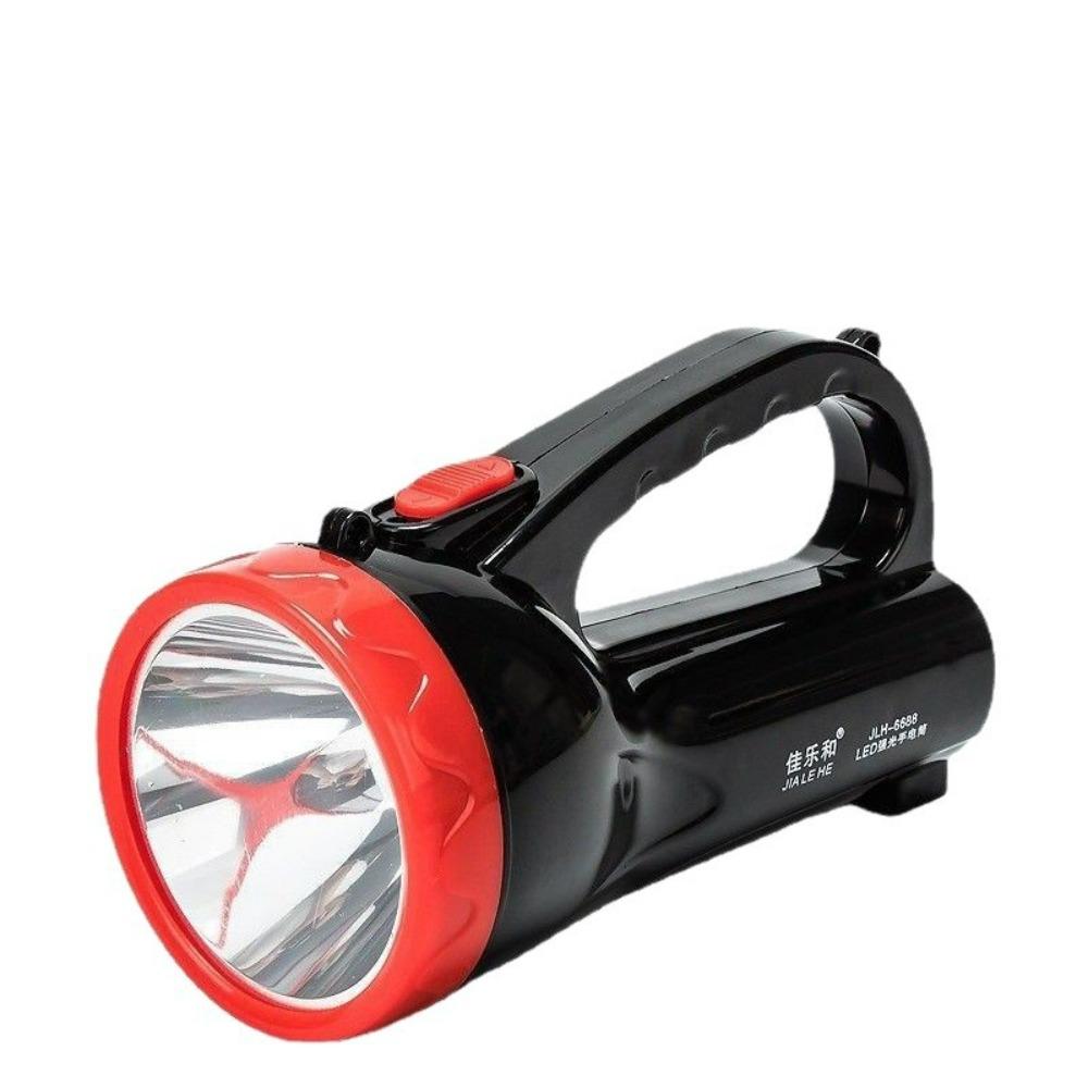 Super Bright LED Searchlight-High Power Handheld Spotlight with Long Throw Tactical Lighting for Patrol Flood Control & Camping