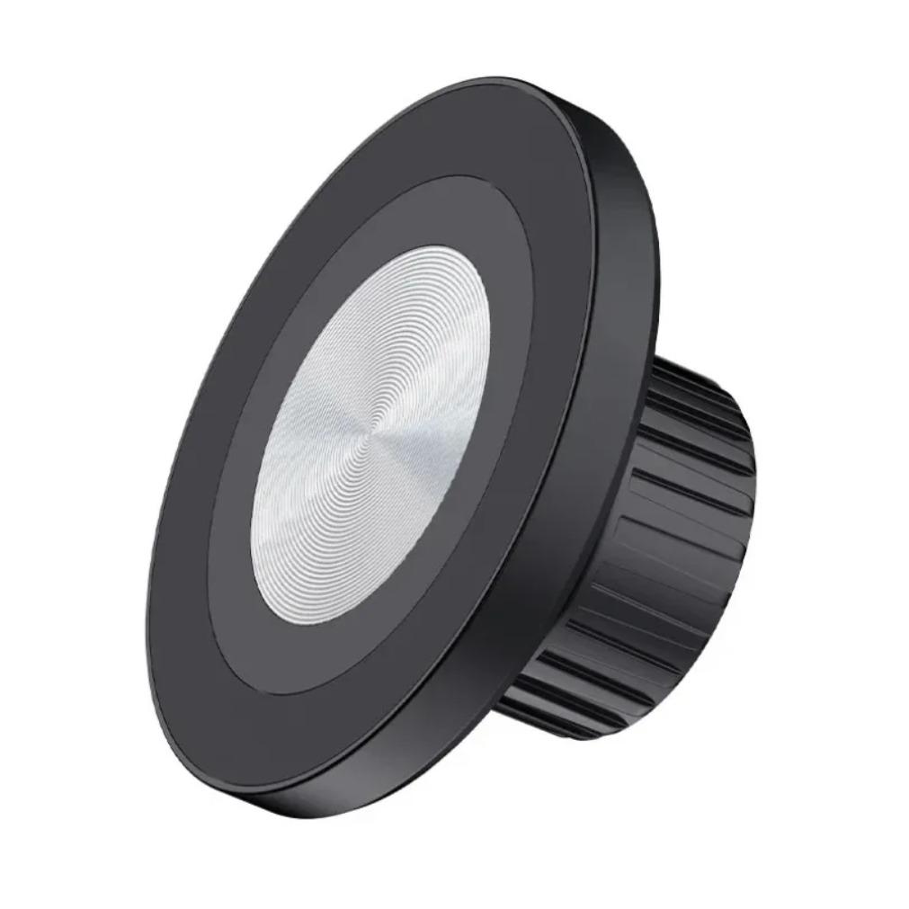 CD Pattern Magnetic Phone Holder Accessory for MagSafe iPhone 17 16 15 14 13 12 Samsung for 17mm Ball Head Air Outlet Hook Stand