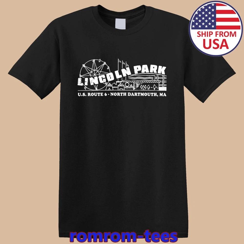 Lincoln Park North Dartmouth, MA Amusement Park Black Size S-5XL M