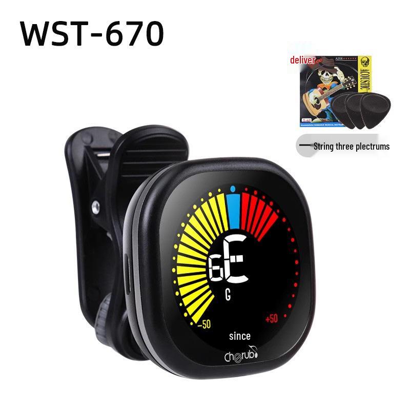 Little Angel Rechargeable Automatic Tuner for Guitar, Ukulele, Violin No Specific Size