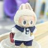 Labubu 17cm Blind Box Doll Clothing - First & Second Gen Macaron Silicone Pendant Outfit