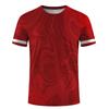 Einfache Mode Sport T-Shirts für Herren Sommer Outdoor Kurzarm Bedruckte T-Shirts Lässig Locker Laufen Fitness T-Shirts Oberteile