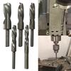 5PCS HSS Round Shank Drill Bits 135mm Length for For Metal Wood and Plastic Engineered for Enhanced Durability