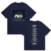 Rapper Nes Pour Briller L2B Tour 2026 Graphic T Shirts Men's Hip Hop Pop Music Short Sleeve T-shirt Cotton Tees Streetwear