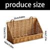 Stylish Wall Hanging Storage Container Decorative Wall Basket Ideal For Keeping Bathroom Counter Neat And Mess Release