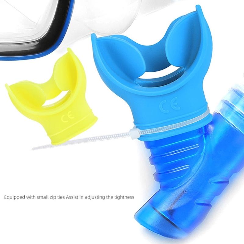 Quick Install Corrosion Resistant Snorkeling Regulator Adapter Regulator Mouthpiece With Ergonomic Design For Diver