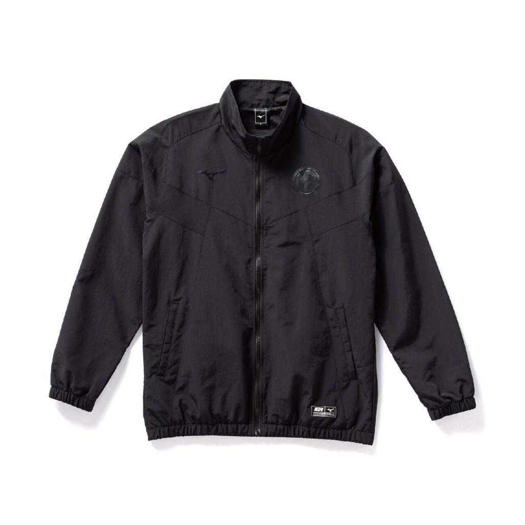 Mizuno MZFB TRACK JACKET P2MEC571 Black Soccer Wear