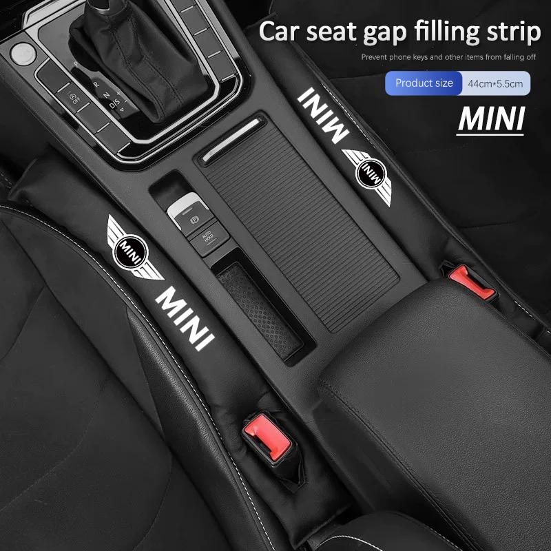 Car Seat Gap Leak Proof Strip Car Tissue Storage Box Set For MINI Cooper R56 F56 R50 JCW Cabrio Aceman Countryman Clubman Coupe