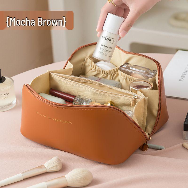 Portable Travel Makeup & Toiletries Bag - Advanced Carry-On Storage