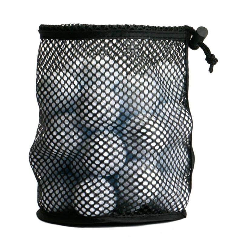 Nylon Storage Ball Pouch Golf Ball Carrying Holder Organizer Golf Accessories