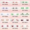Nostalgie Soccer Face Tattoos Stickers, Waterproof Temporary Body Art for Sports Fans, Football Team Party Makeup Decals Game Day