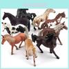 Simulated Steed Horse Pvc Model Collectible Figurine For Kids And Animal Enthusiasts