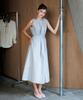 HYFVE Pintuck Belted Sleeveless Dress