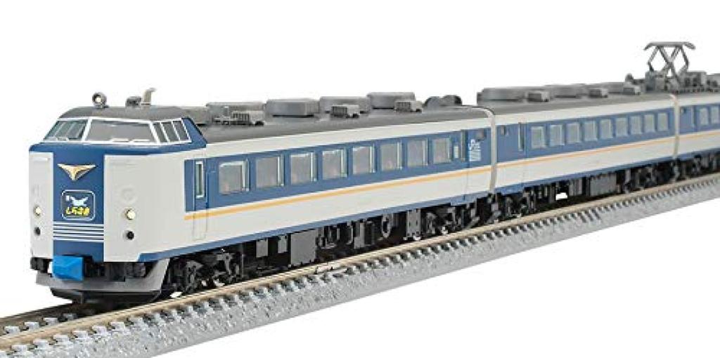 TOMIX N Gauge 485 Series Shirasagi Express New Paint Set 7 Model Train Train, B, Cars, 98651,