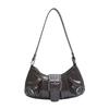 Spring and summer bags women's 2025 new super fire niche retro underarm dumpling bag casual versatile shoulder messenger bag