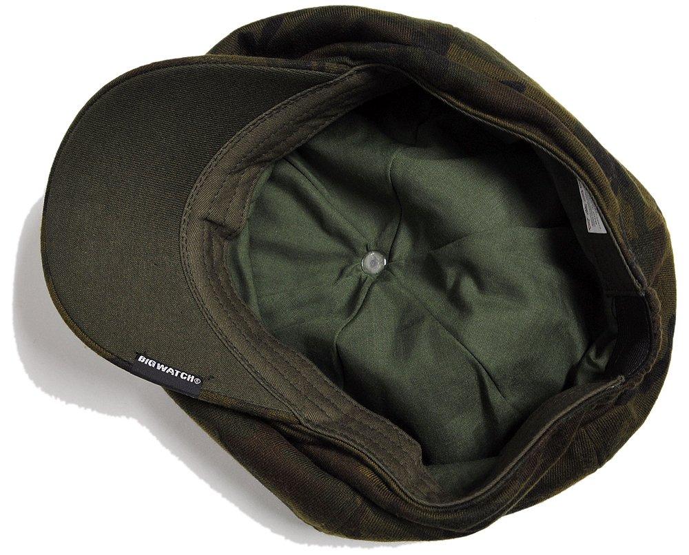 Large Size Camo Pattern Casquette [Big Watch] Hat, Green/Camo, CAS-19, Men's
