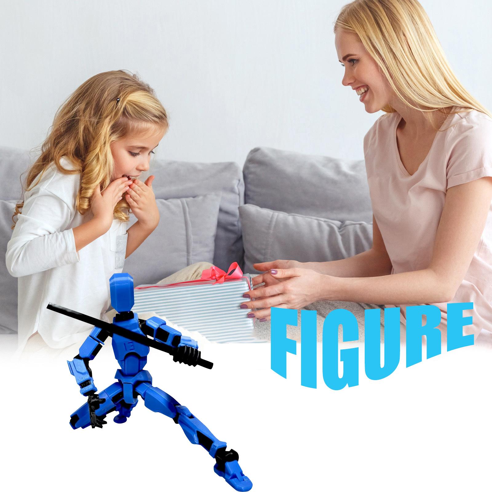 

Mobile Doll Set, 3D Printed Titan Robot Mobile Doll, Posable Mobile Doll, Suitable For Collectors, Desktop Decoration One Size