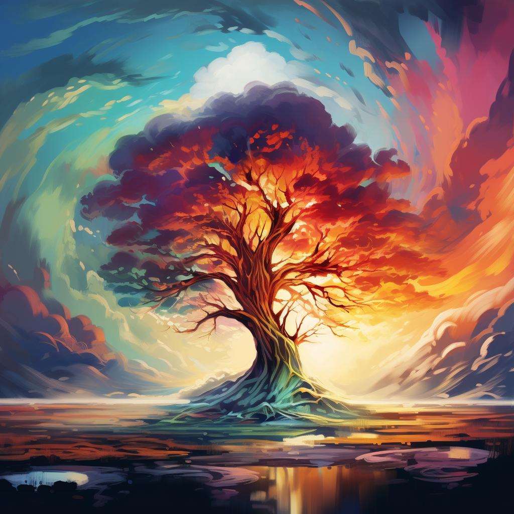 DIY Diamond Painting Tree Embroidery Mosaic Cross Stitch Home Decoration Gift