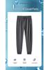 Plus Size Men's Summer Quick-Dry Ice Silk Pants: Lightweight, Loose, High Elastic, Finely Woven, Nylon Sports Pants (#067).