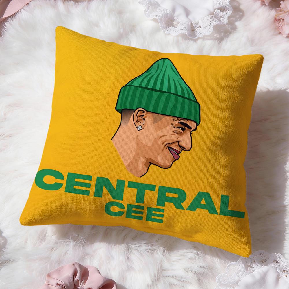 RAP C-Central Cee Cushion Cover Premium Comfort Reversible Pillow Cove -Two In One Design for Any Room & Car Interior