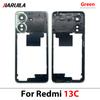 Nuovo Supporto Telaio Centrale Posteriore Alloggiamento Riparazione e Sostituzione per Redmi 13 13C 14C 5A Telaio Centrale Posteriore