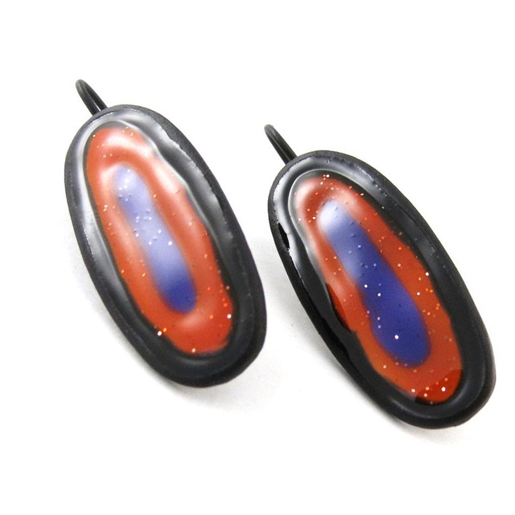 NOA [J1795] – Designer-Schlafanzüge „Les Acidulés“ schwarz orange blau