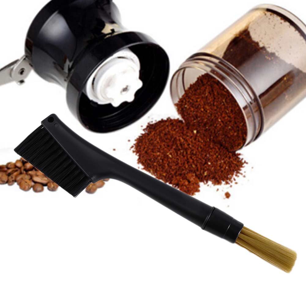 Double Head Coffee Grinder Brush Cleaning Tool Coffee Machine Accessories Espresso Cleaner