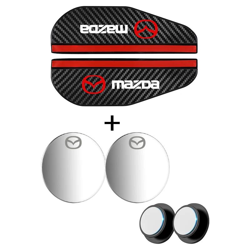 2025 Hot Car rearview mirror rain eyebrow small round reverse For Mazda 2 3 5 6 8 CX5 CX-5 CX-7 CX-9 MX-5 ATENZA Axela Accessori