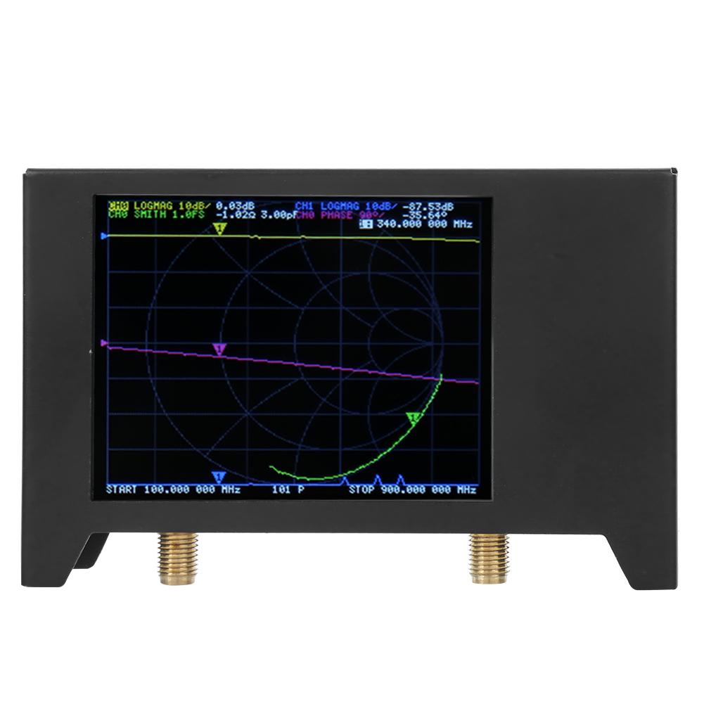 50KHz?3GHZ Antenna Analyzer 2.8in Screen with Shell Network Analysising Tool SAA2 NanoVNA V2