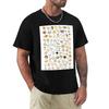 Cheeses of the World T-Shirt Utility Casual Work T-Shirt