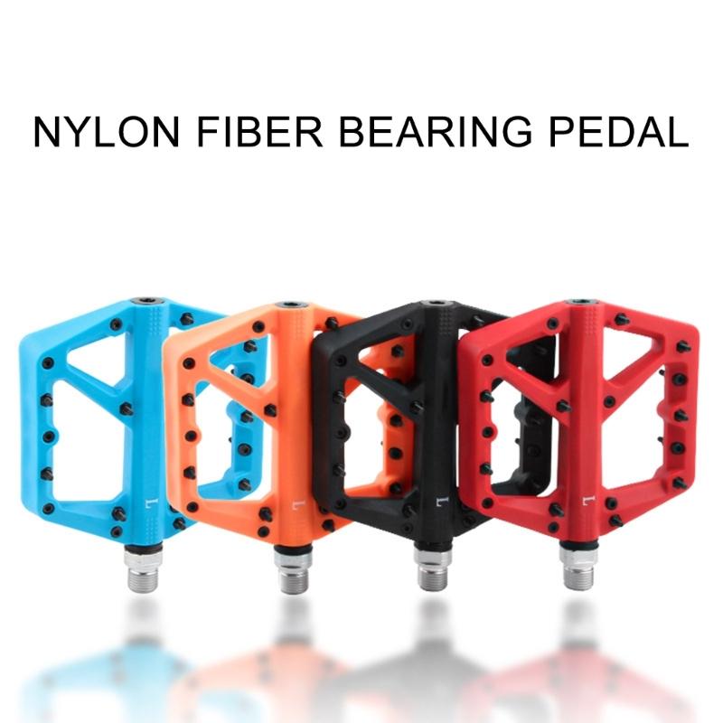 Sealed Bearing Bicycles Pedals Platform, 9/16Inch Flat Pedals Antislip Bike Footrest Dustproof Mountain Bicycles Pedals