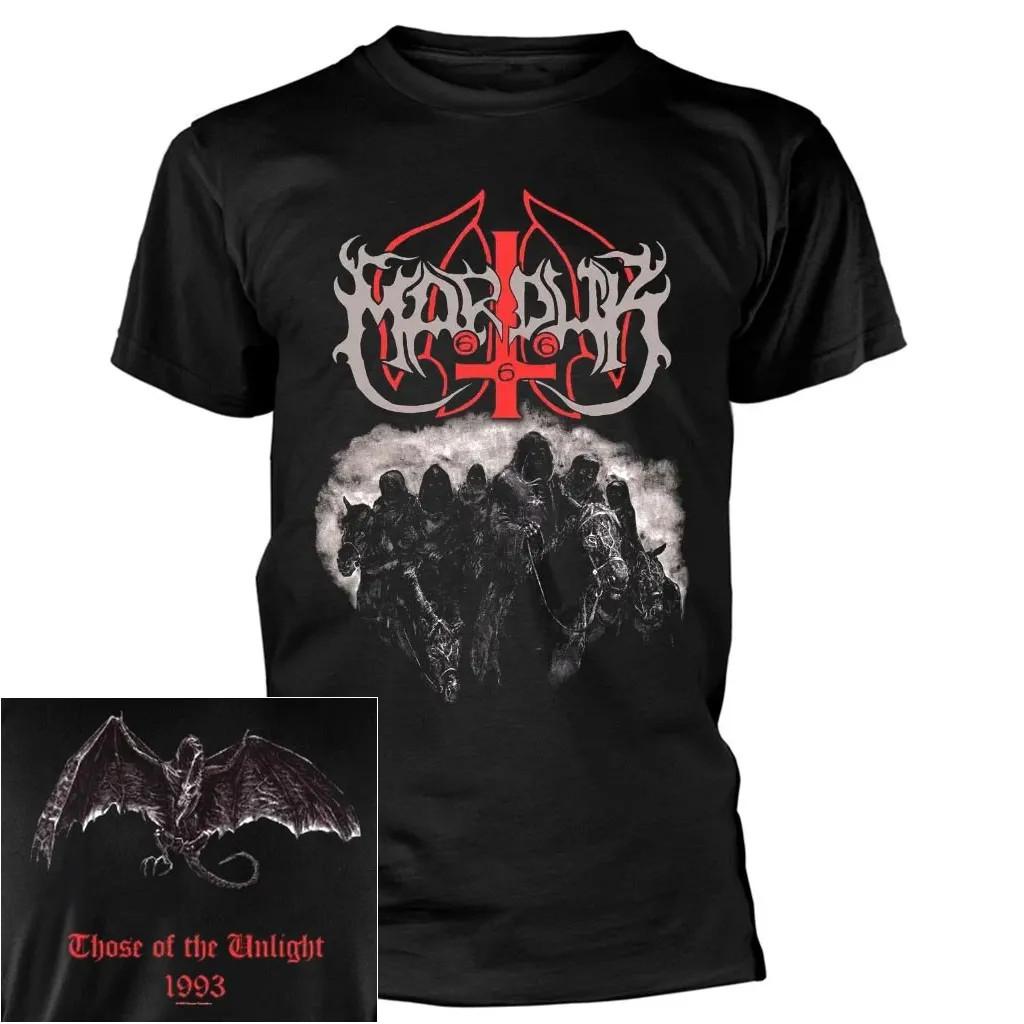 Marduk Those Of Unlight 2026 T-Shirt Black Metal Band Tee Shirt XXL