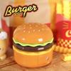 Burger-Schreibtischlampe, wiederaufladbare Burger-Lampe, kleine Tischlampen mit verstellbarem Hals, Hamburger-Schreibtischlampe, Schlafzimmerdekoration, Geschenk für Kinder